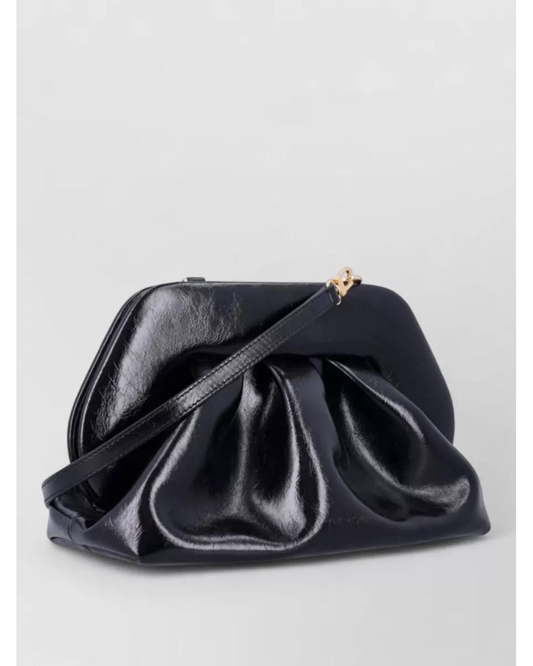 THEMOIRÈ Black Bios Medium Clutch Bag