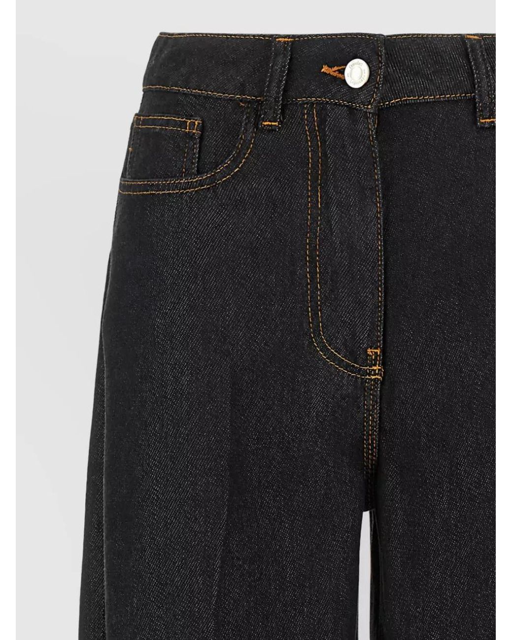 Nude Black Tilda Straight-Leg Jeans