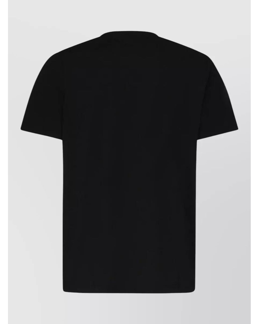 K-Way Black Cotton T-Shirt for men