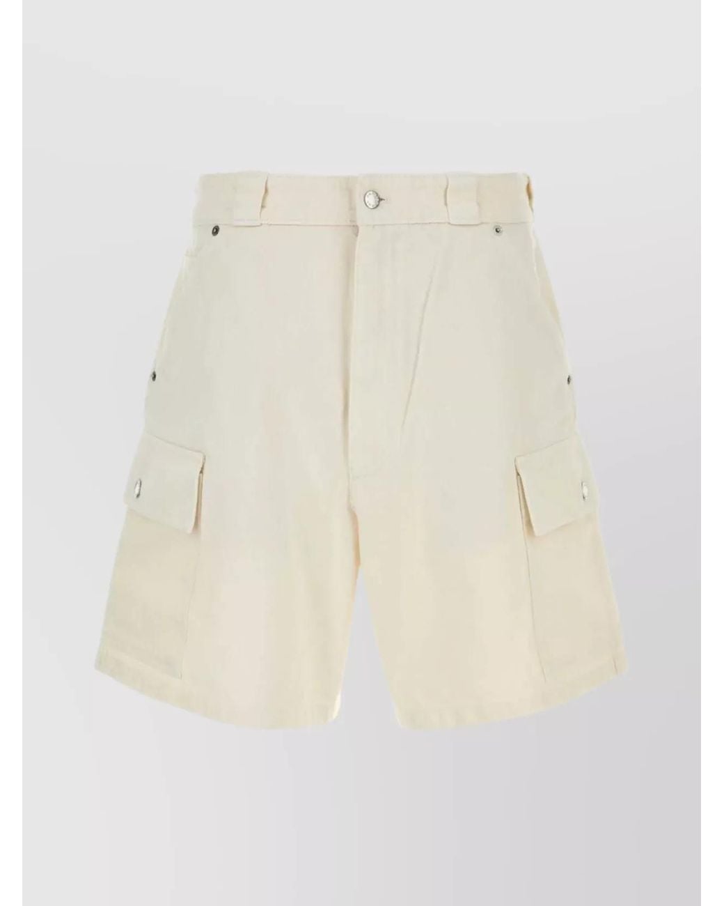 Prada Natural Denim Bermuda Shorts for men