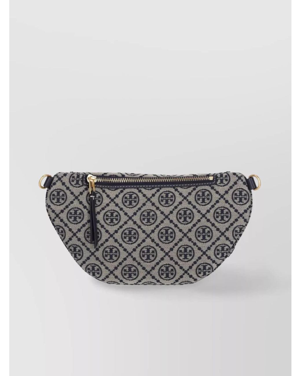 Tory Burch Gray T Monogram Belt Bag Shoulder Bag