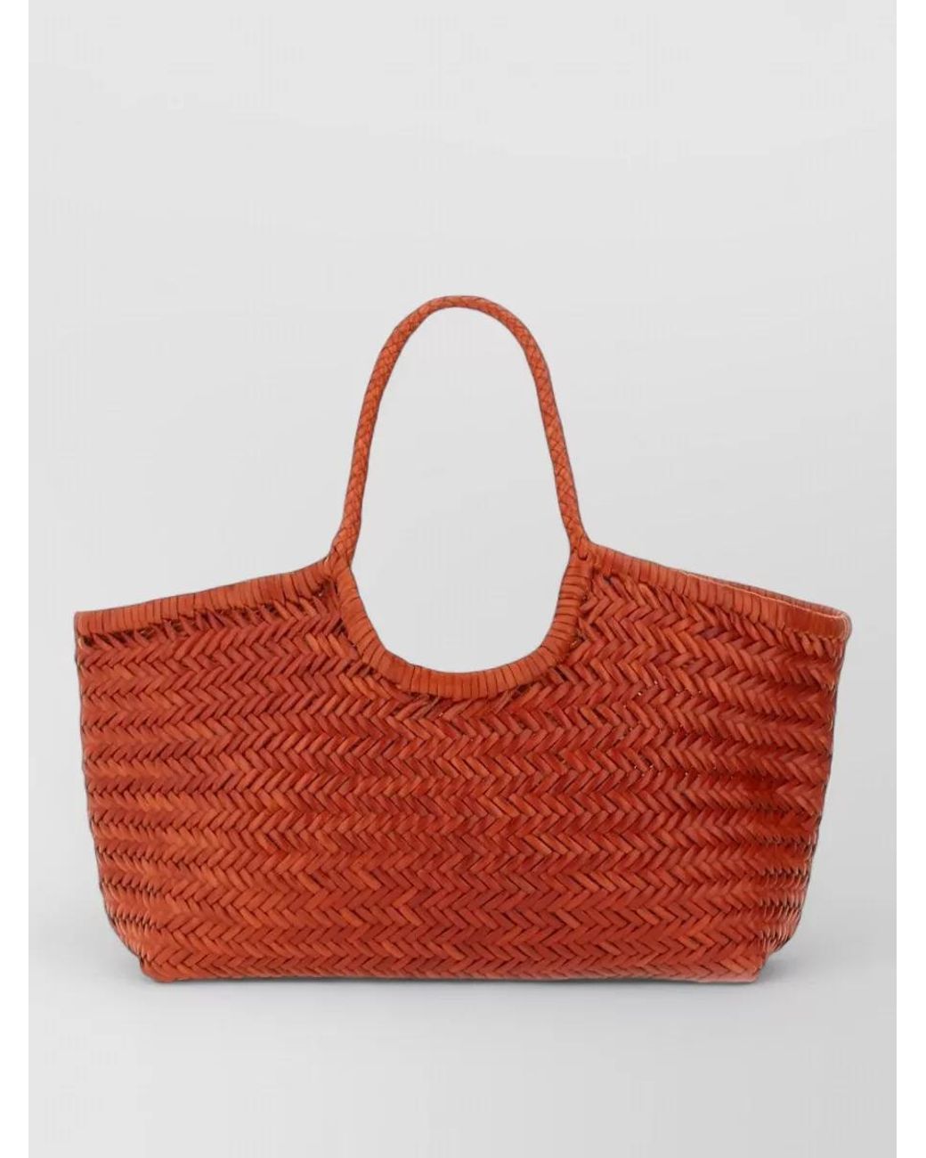Dragon Diffusion Nantucket Woven Tote Bag Dual Handles in Red | Lyst UK