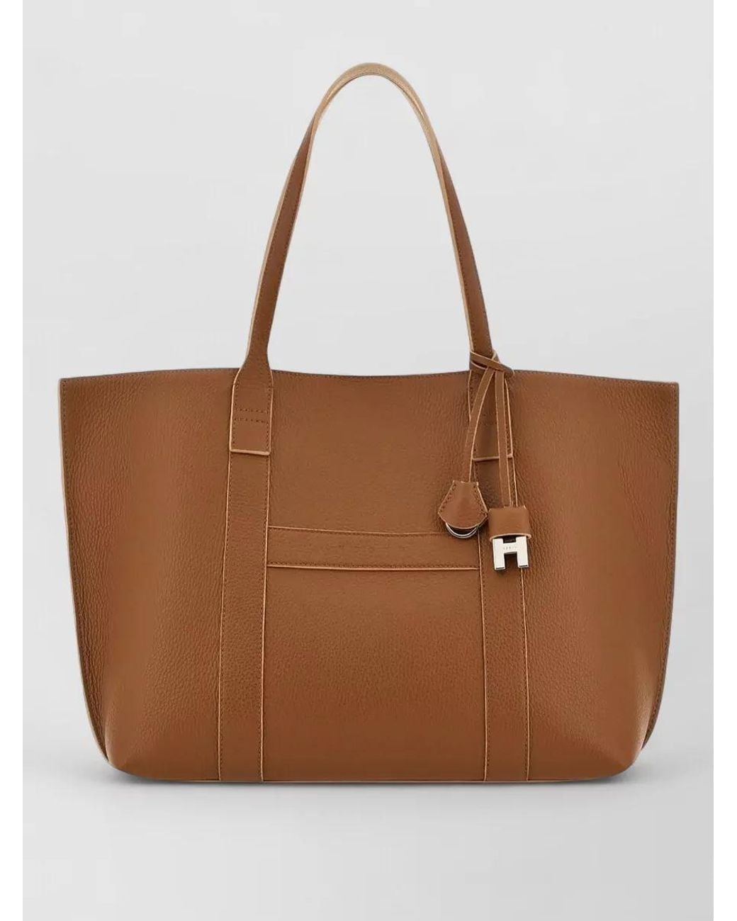 Hogan Brown Calf Leather Shoulder Bag