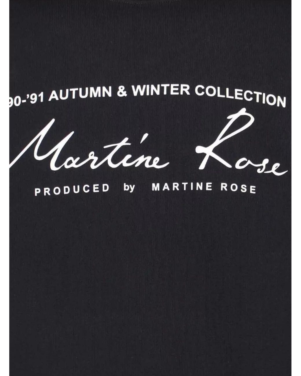 Martine Rose Blue Cotton Sweatshirt for men
