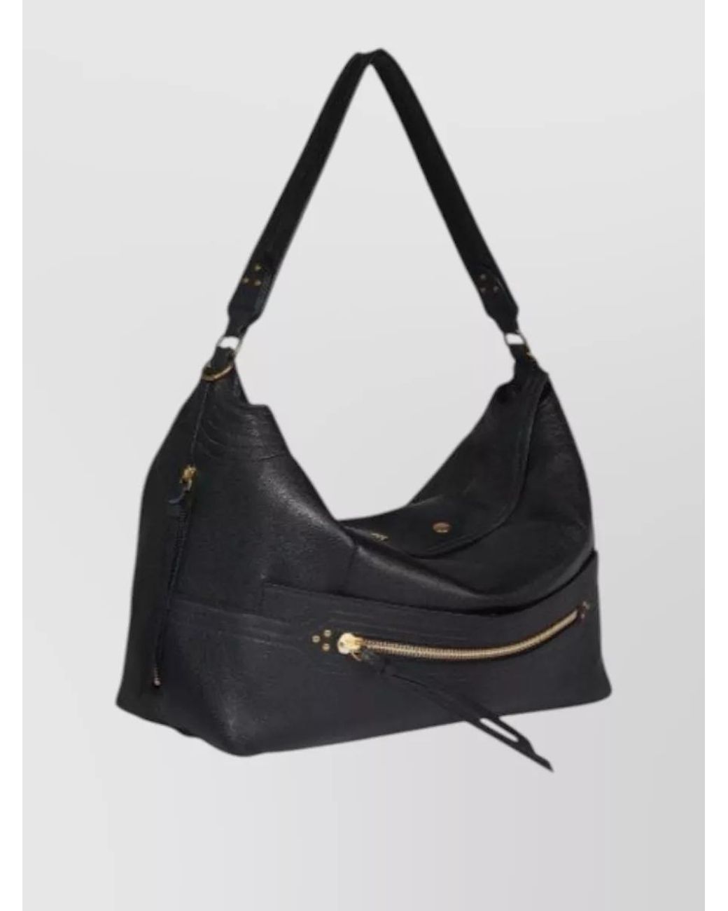 Jérôme Dreyfuss Black Leather Purse