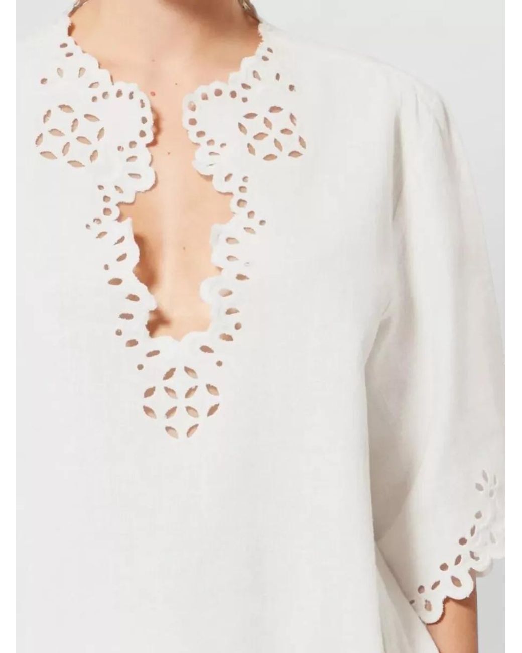Isabel Marant White Cotton T-Shirt
