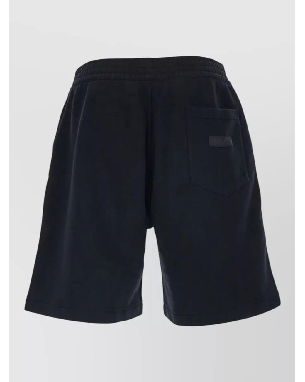 Givenchy Blue Cotton Relaxed-Fit Bermuda Shorts for men