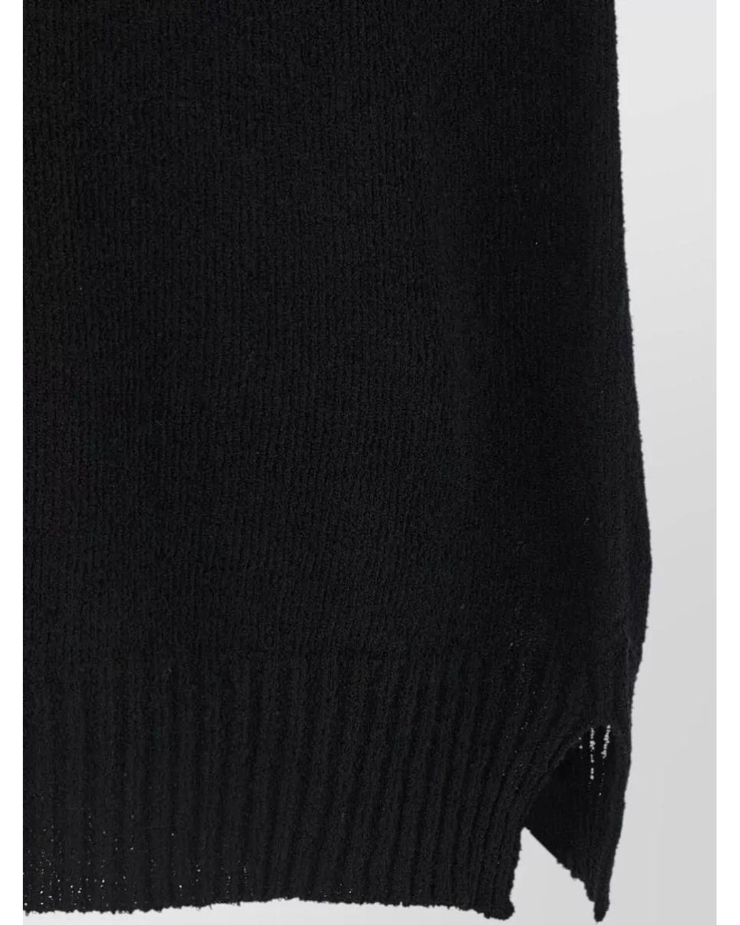Ma'ry'ya Black Textured Polo Shirt for men