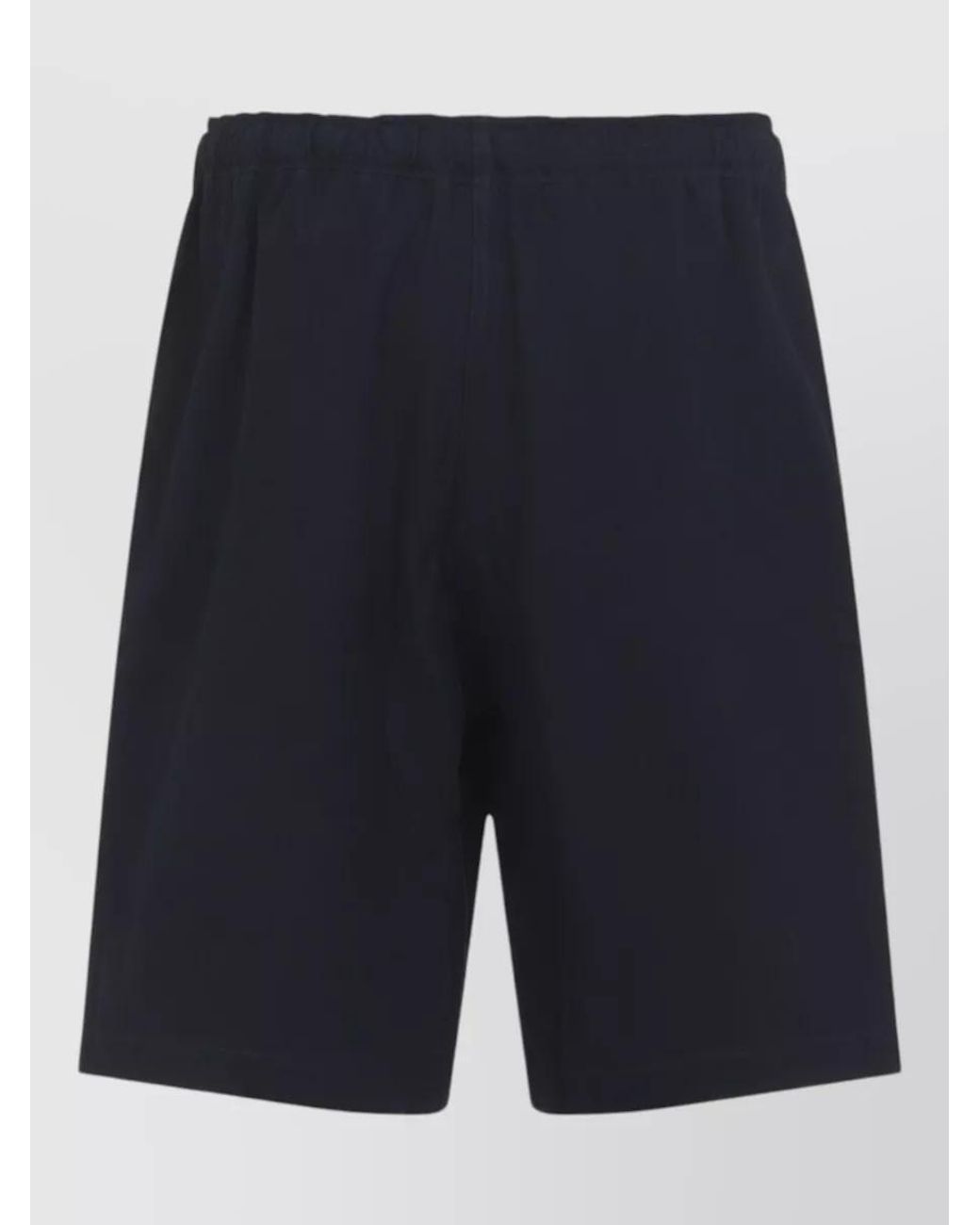 Studio Nicholson Blue Ikaria Shorts Tailored Design Side Pocket for men