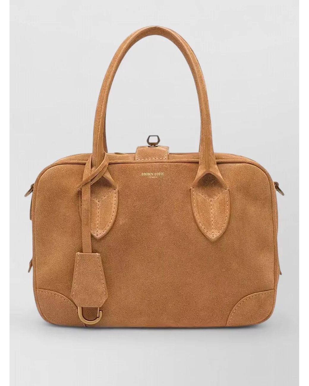 Golden Goose Deluxe Brand Brown Leather Shoulder Bag