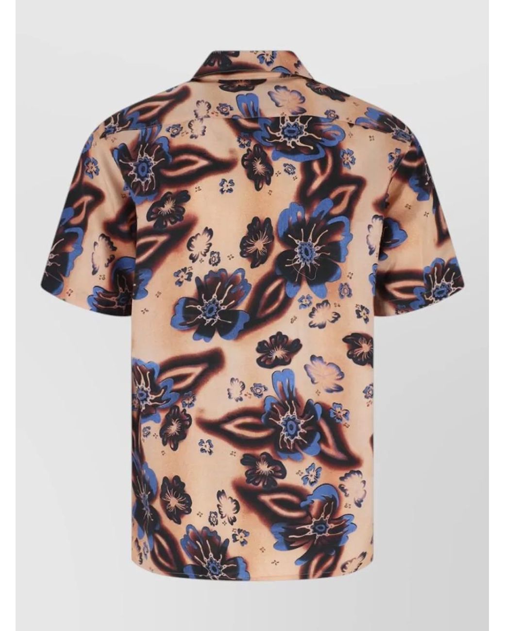 Paul Smith Multicolor Floral Print Short-Sleeve Shirt for men