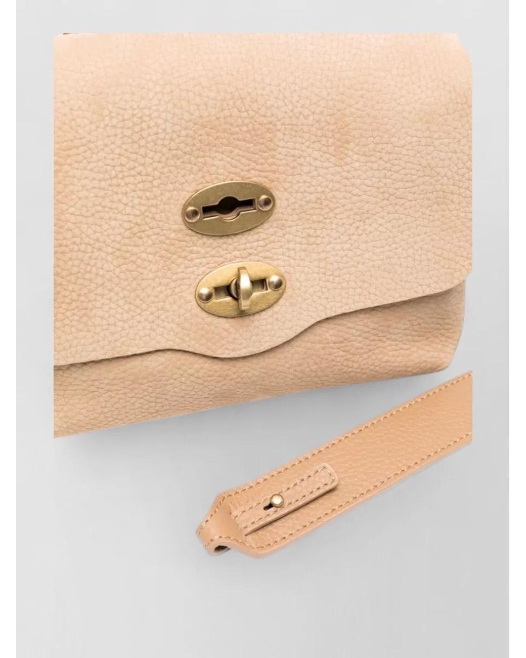 Zanellato Natural Leather Shoulder Bag