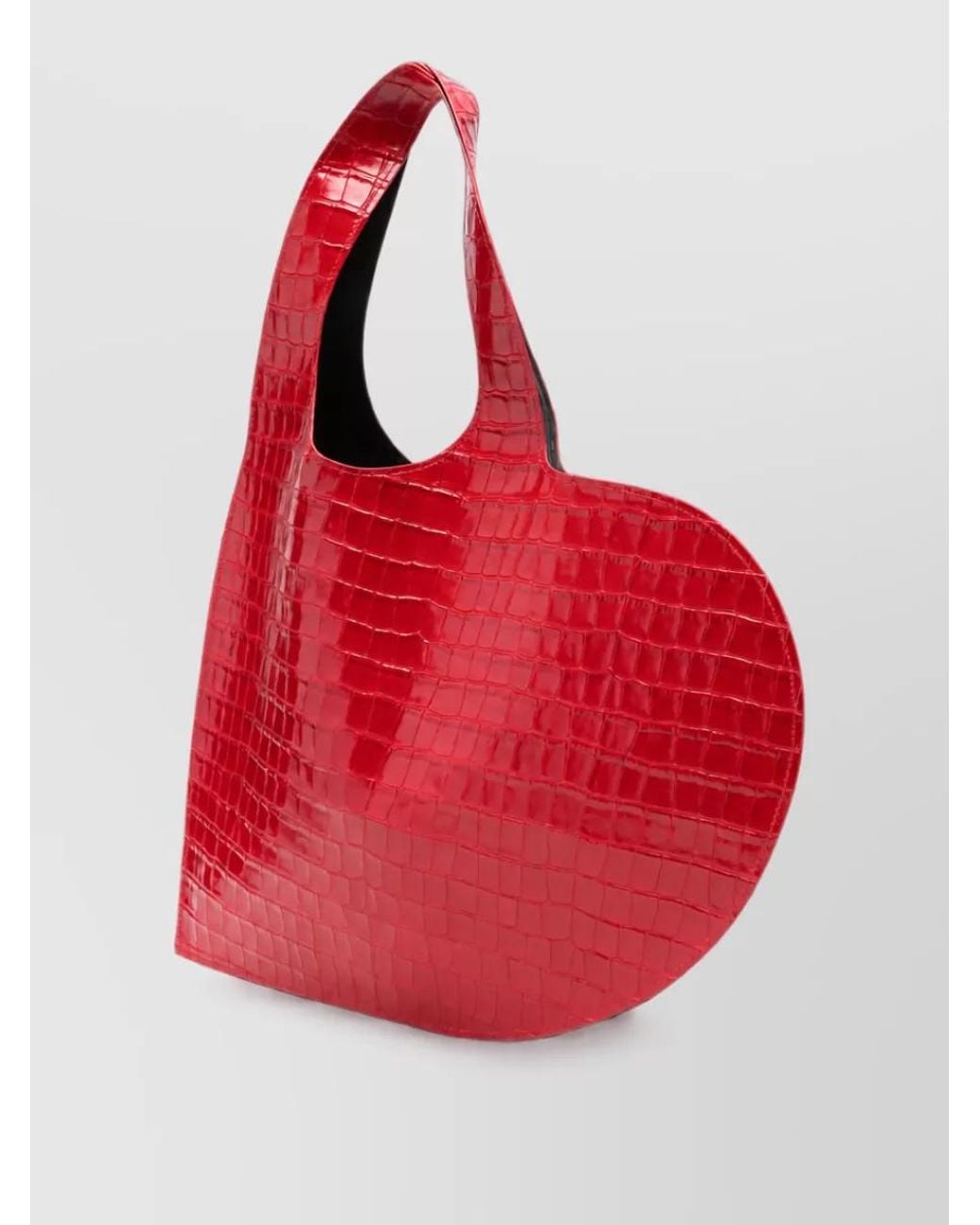 Coperni Red Leather Tote Bag