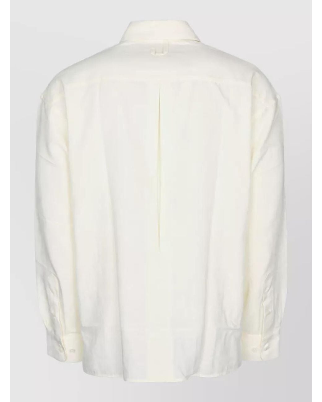 Jacquemus White Cotton Shirt for men