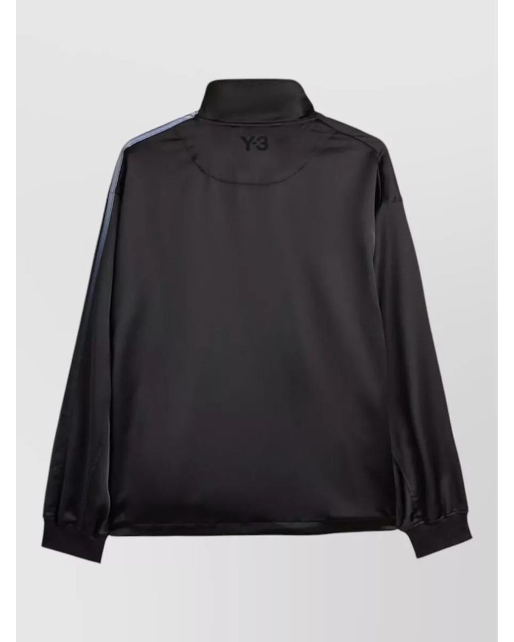 Y-3 Black Oversized Technical Track Jacket for men