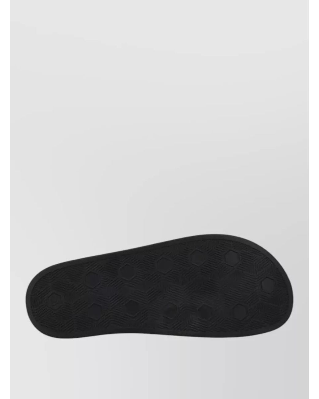 Versace Jeans Couture Black Printed Slides