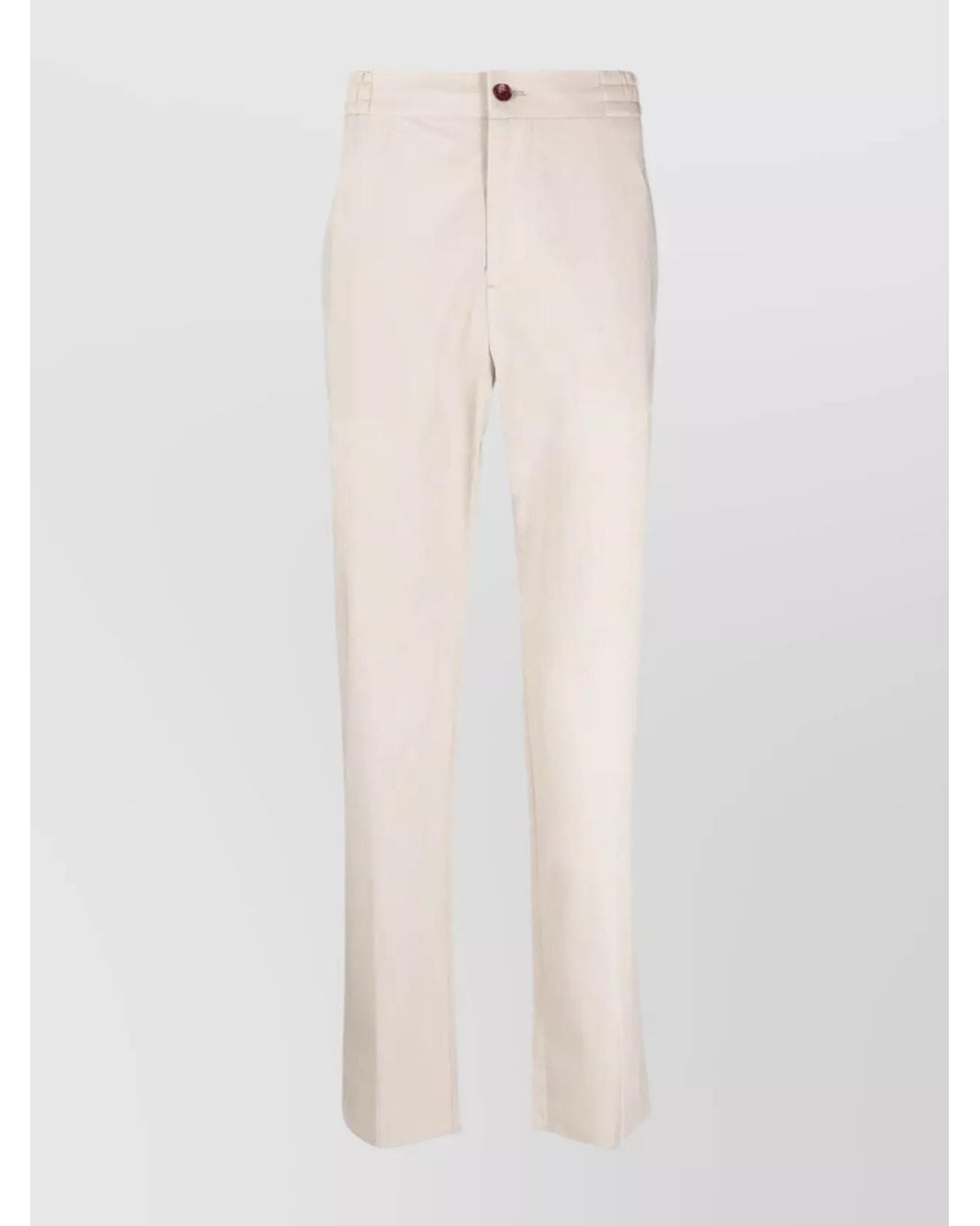 Etro White Cotton Jogger Trousers for men