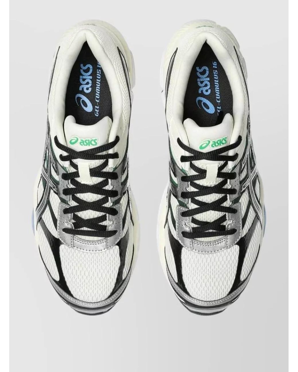Asics Metallic Synthetic Leather Low-Top Sneakers