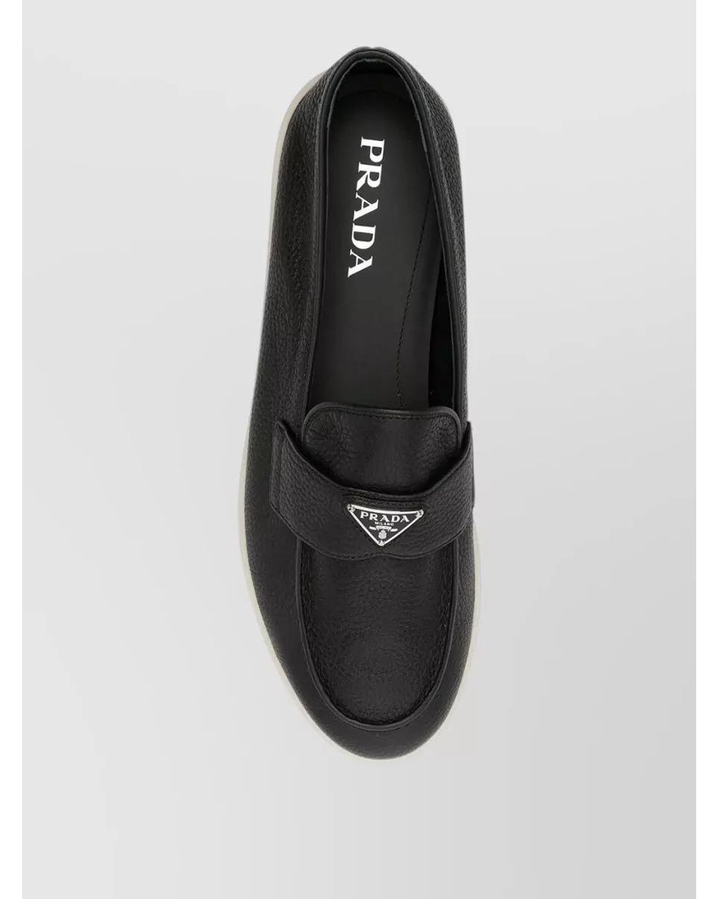 Prada Multicolor Leather Loafers for men