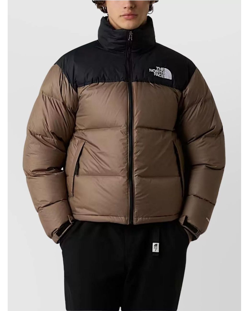 The North Face Brown Down Puffer Jacket for men