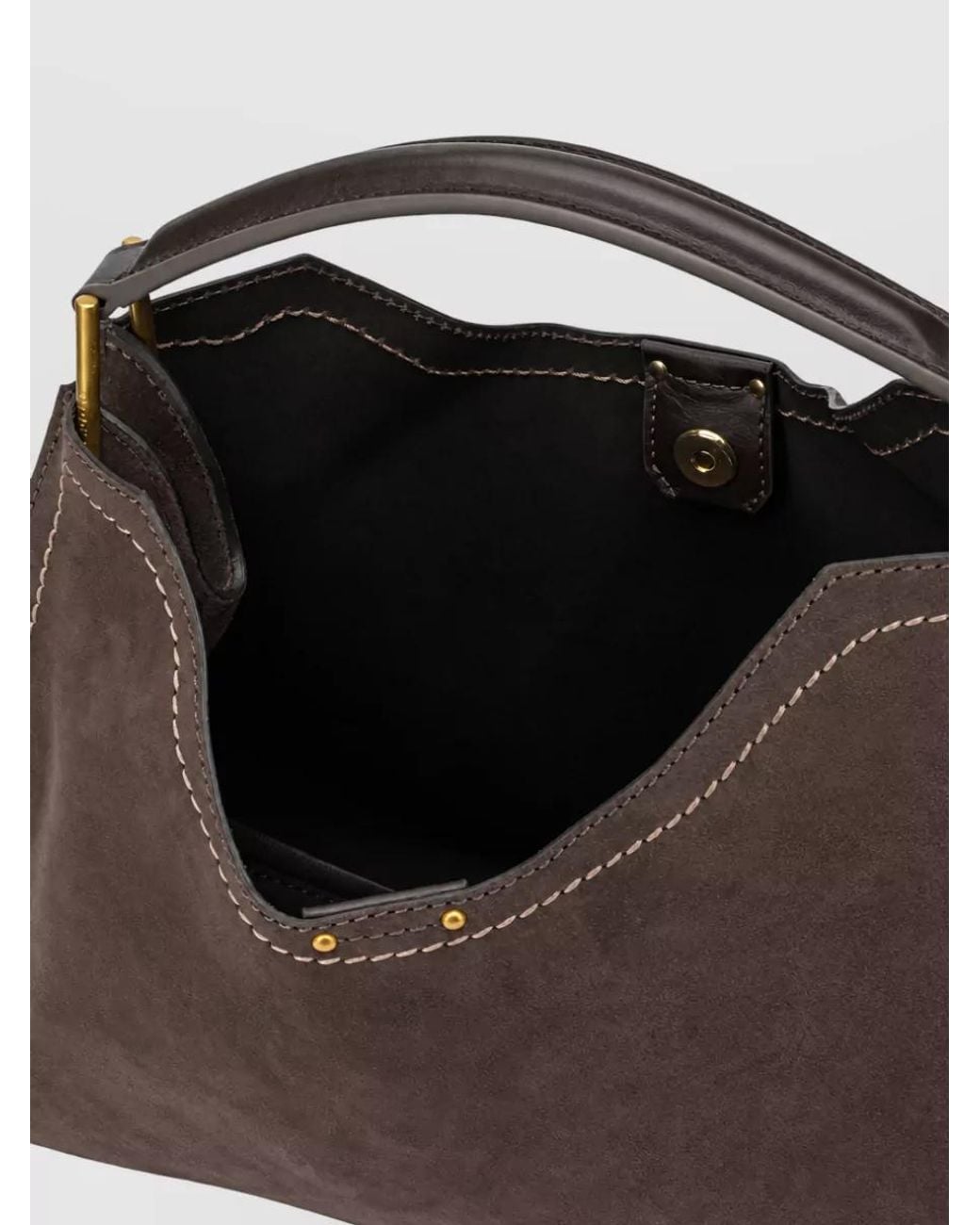 Gianni Chiarini Black Leather Tote Bag
