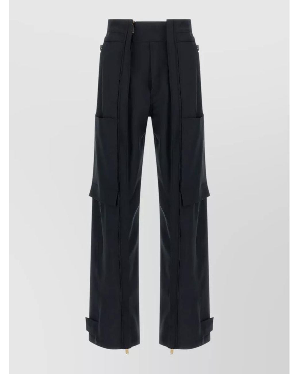 DARKPARK Blue Adriana Wide-Leg Trousers
