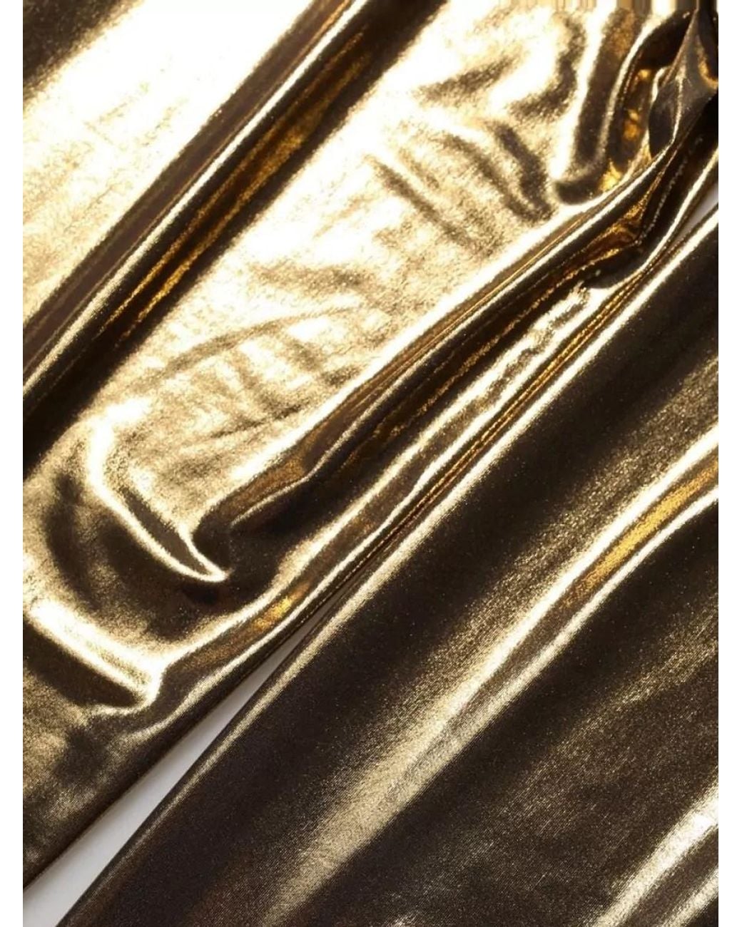 Dolce & Gabbana Black Metallic Leggings