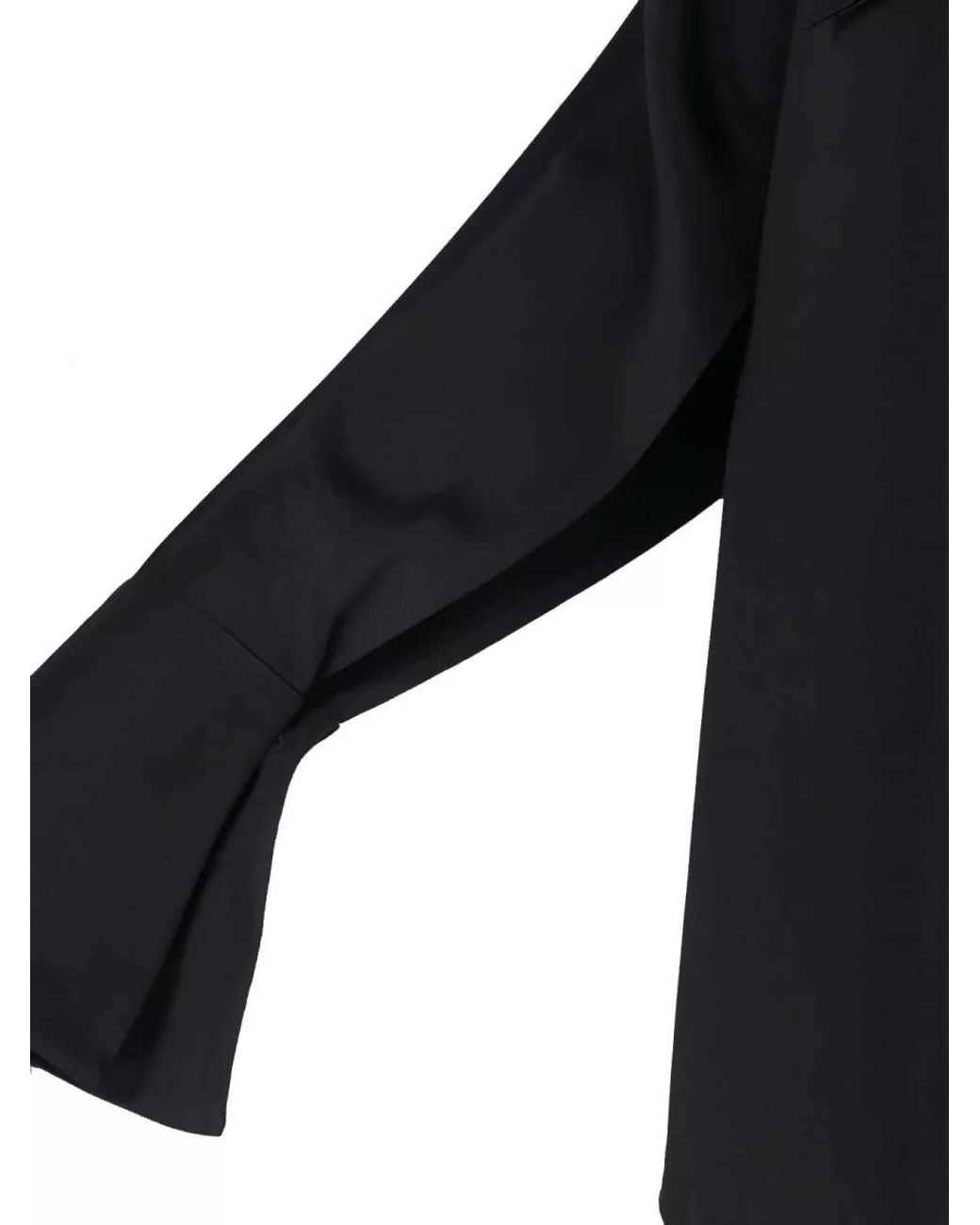 Sa Su Phi Black Silk Blend Blouse