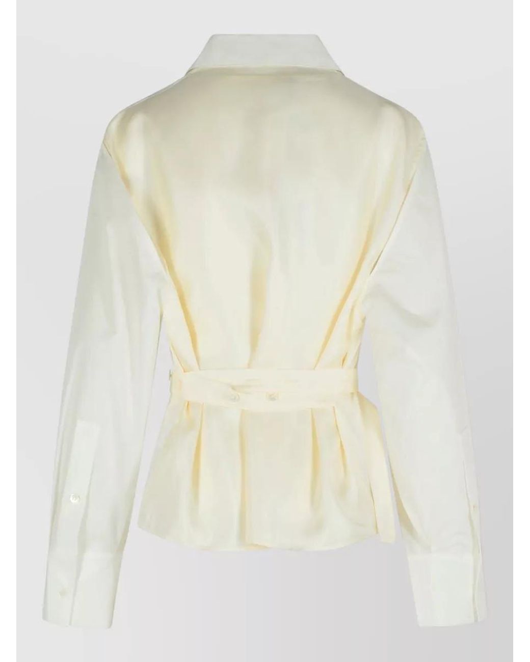 Rohe White Silk Poplin Shirt