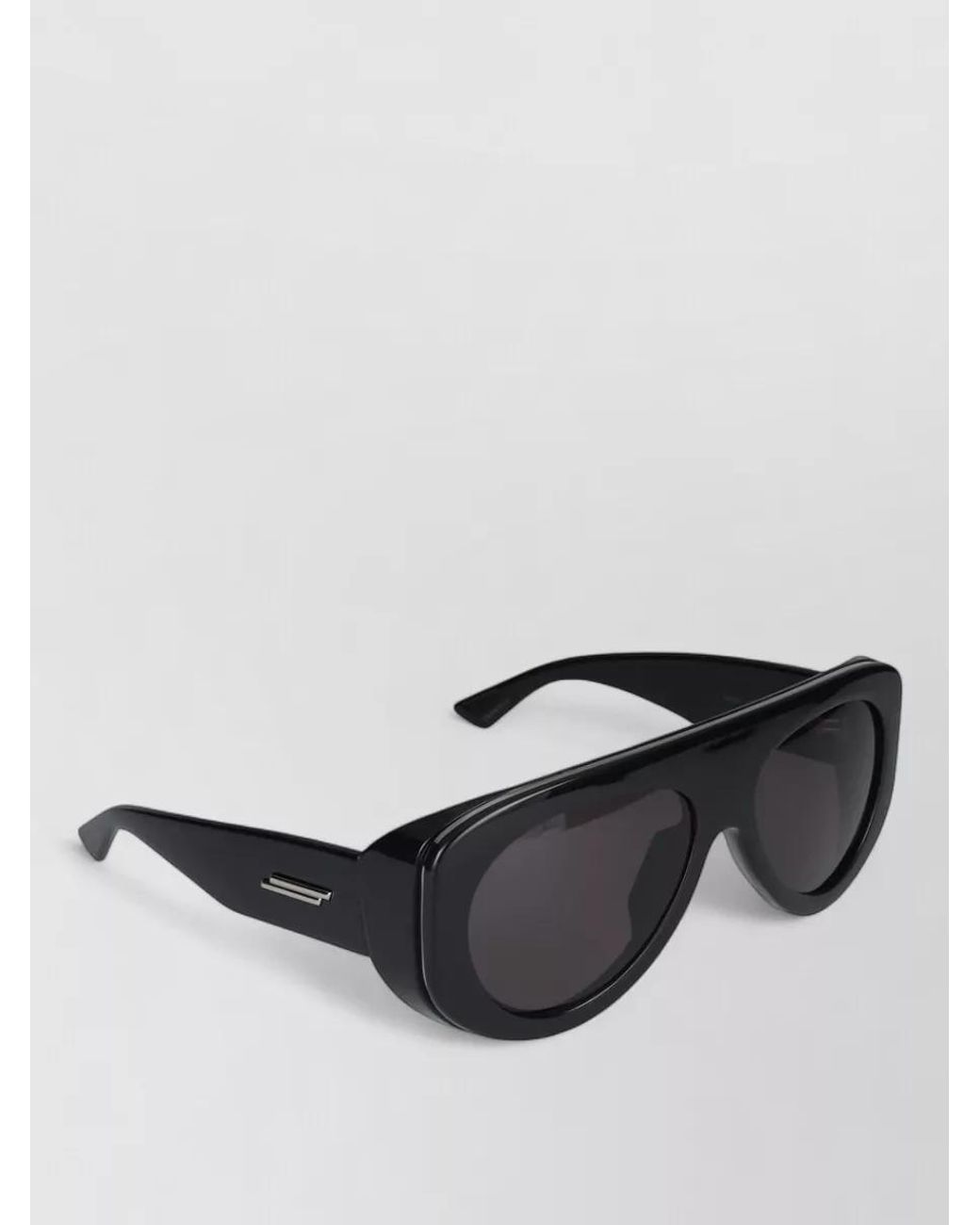 Bottega Veneta Black Square-Frame Sunglasses