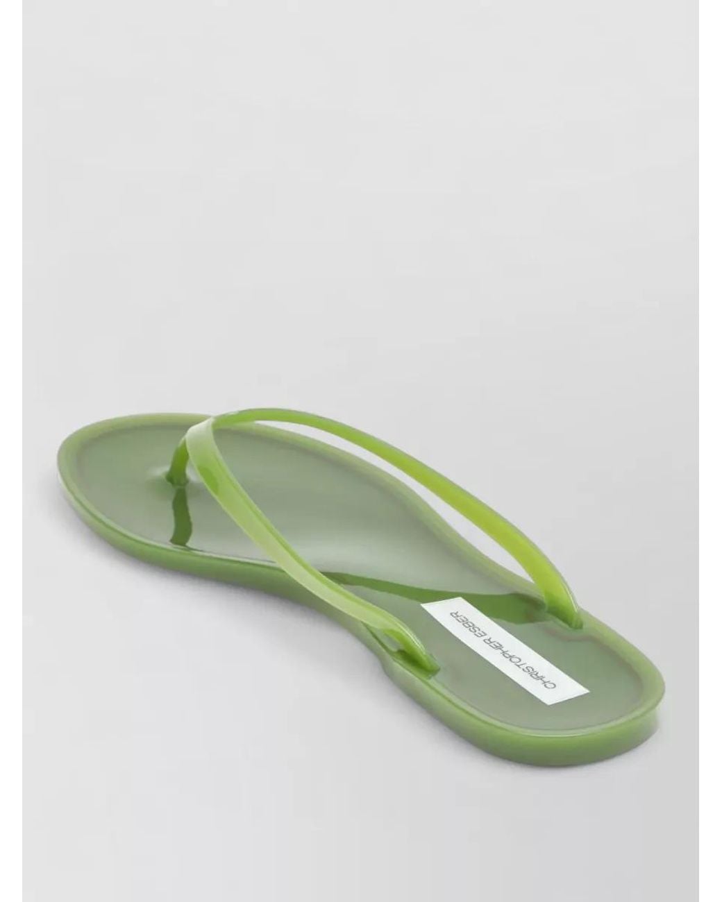 Christopher Esber Green Sandals