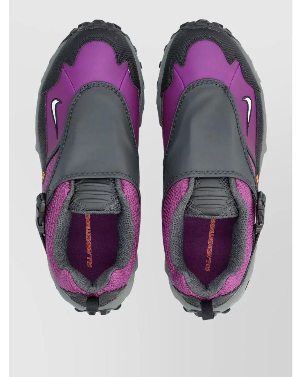 Nike Purple Synthetic Slip-On Sneakers