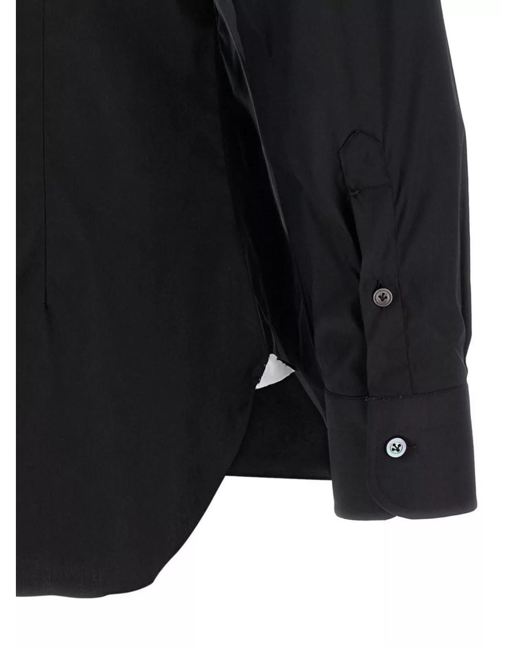 Barba Napoli Blue Stretch Cotton Shirt for men