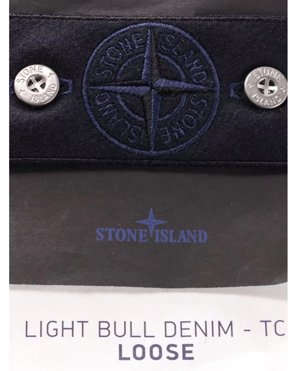 Stone Island Brown Denim Loose-Fit Jeans for men