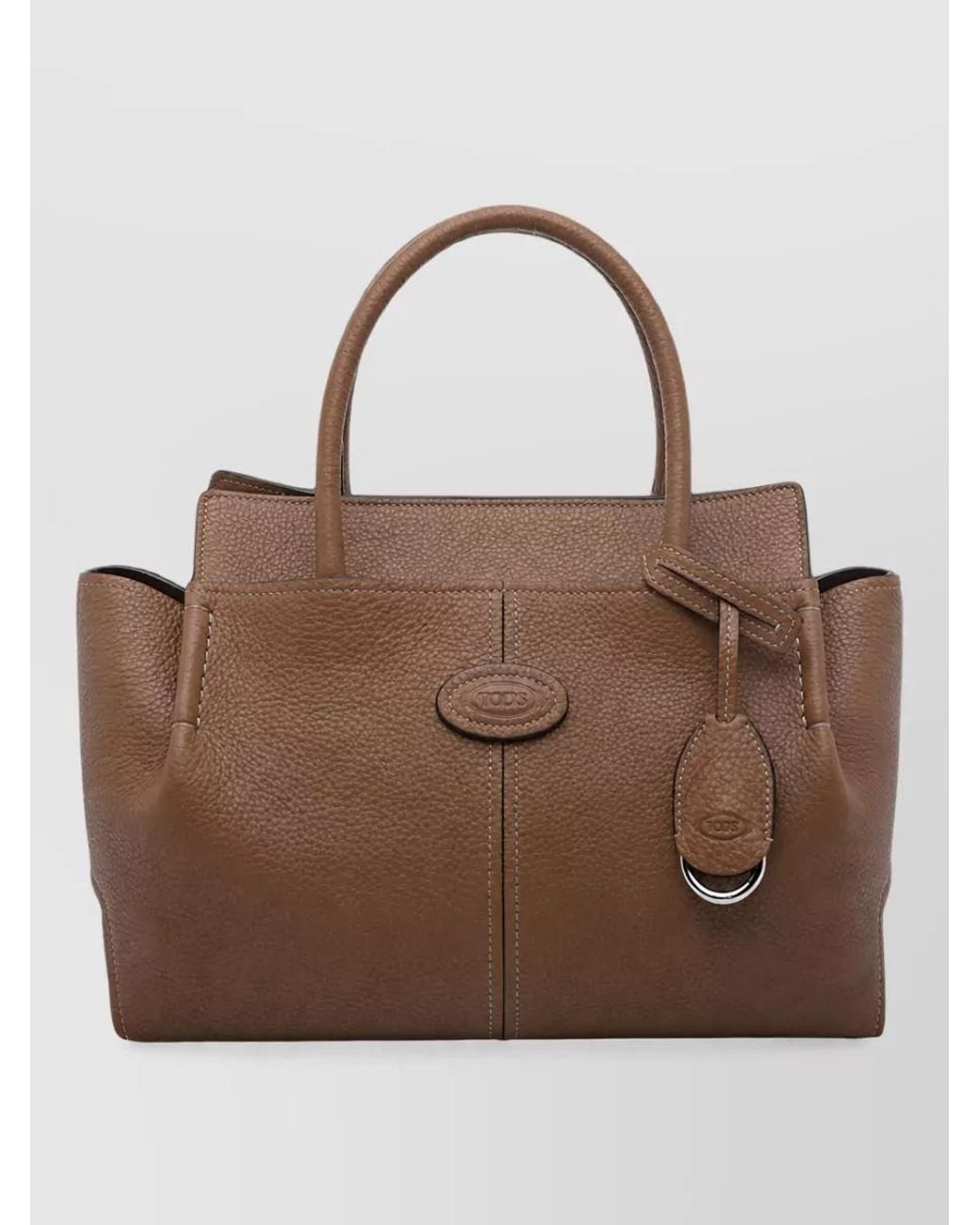 Tod's Brown Bucket Small Leather Shoulder Bag