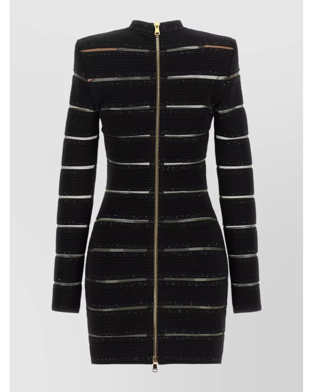 Balmain Black Bodycon Dress