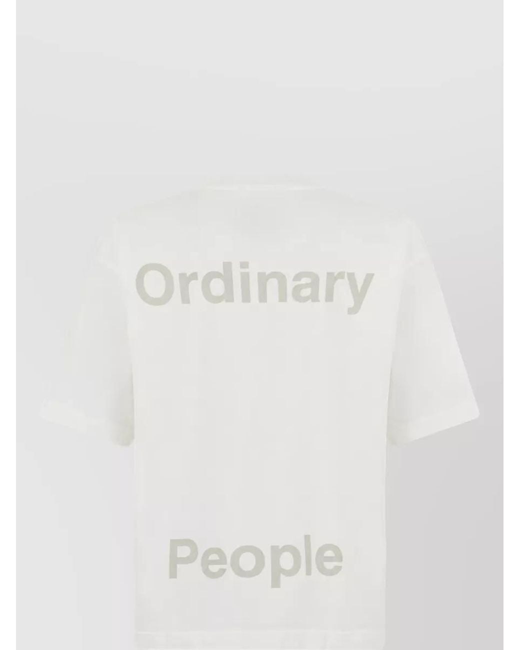 Maison Mihara Yasuhiro White Graphic Cotton T-Shirt for men