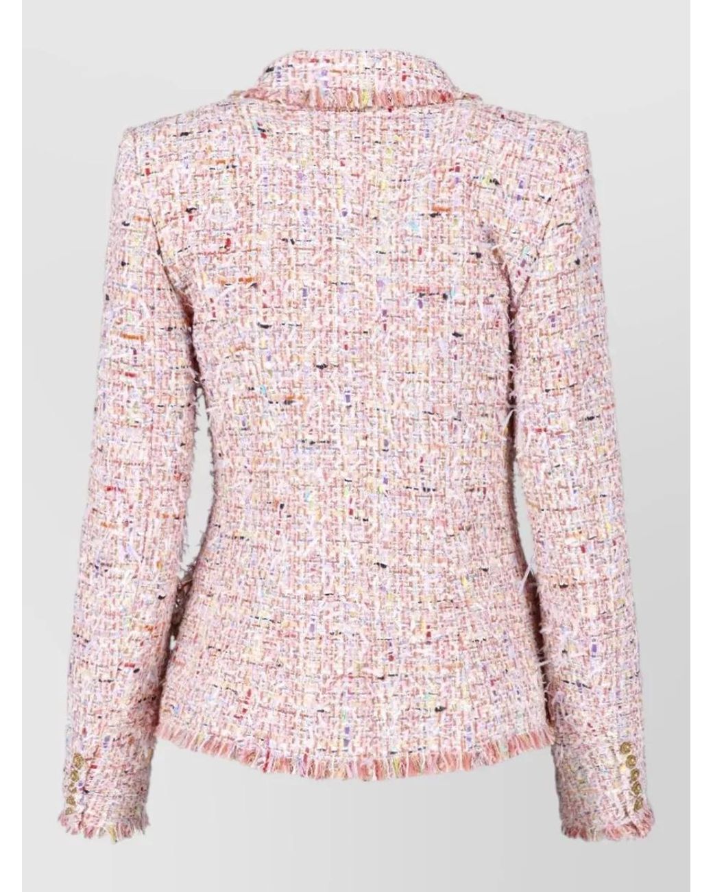 Balmain Pink Suit Jacket
