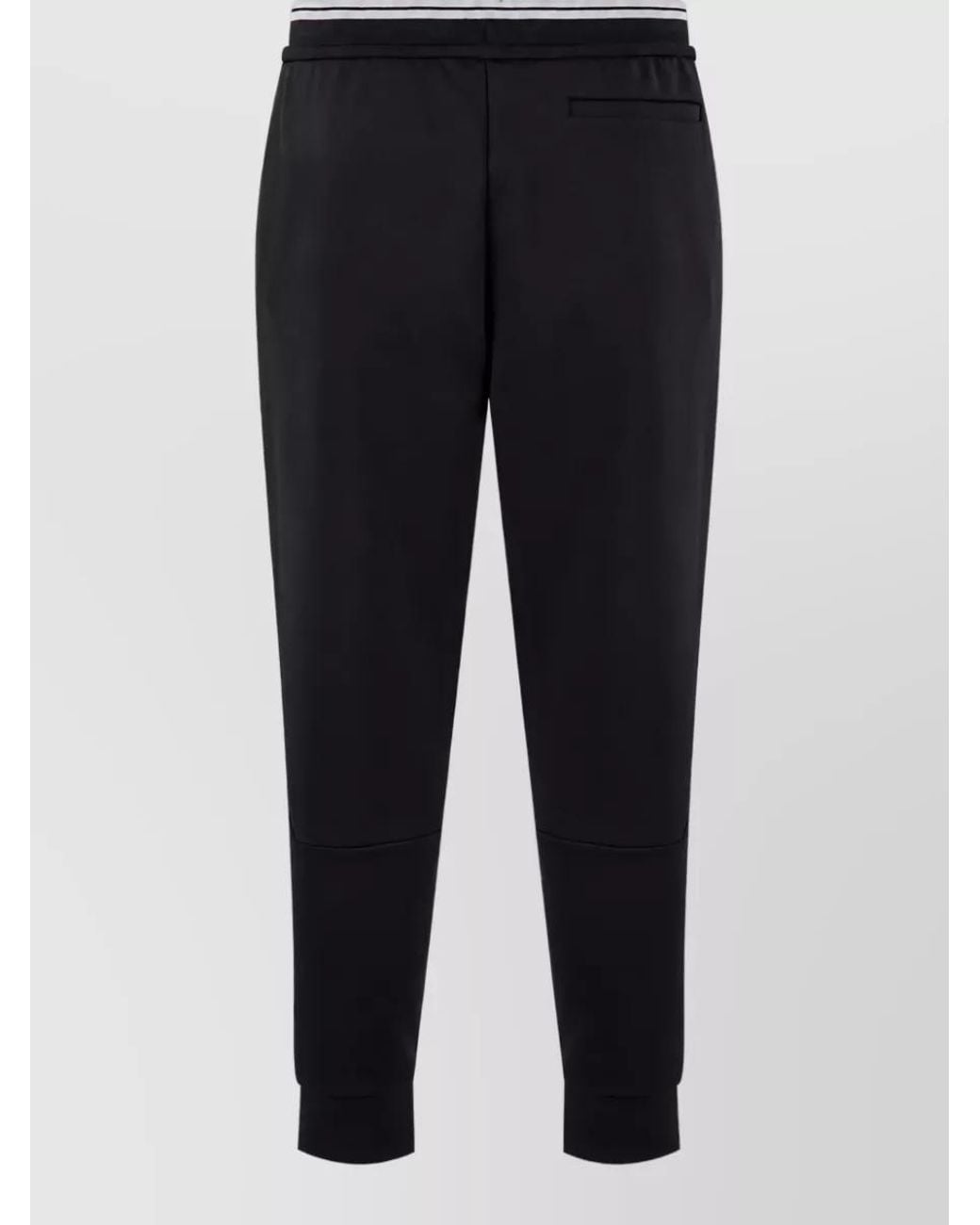 Boss Blue Tapered Track Pants for men