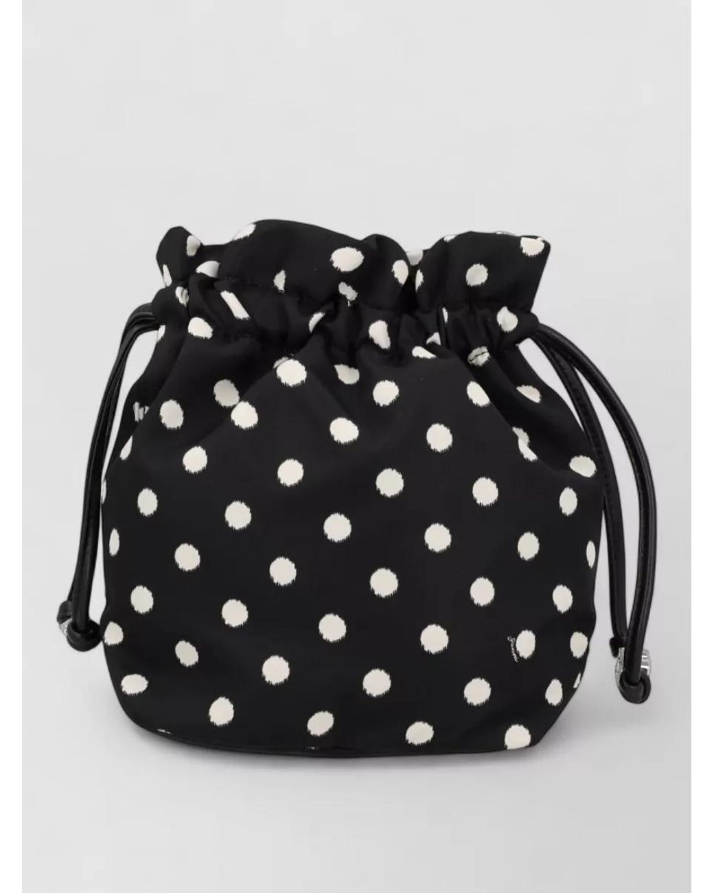 Ganni Black Bou Bucket Bag