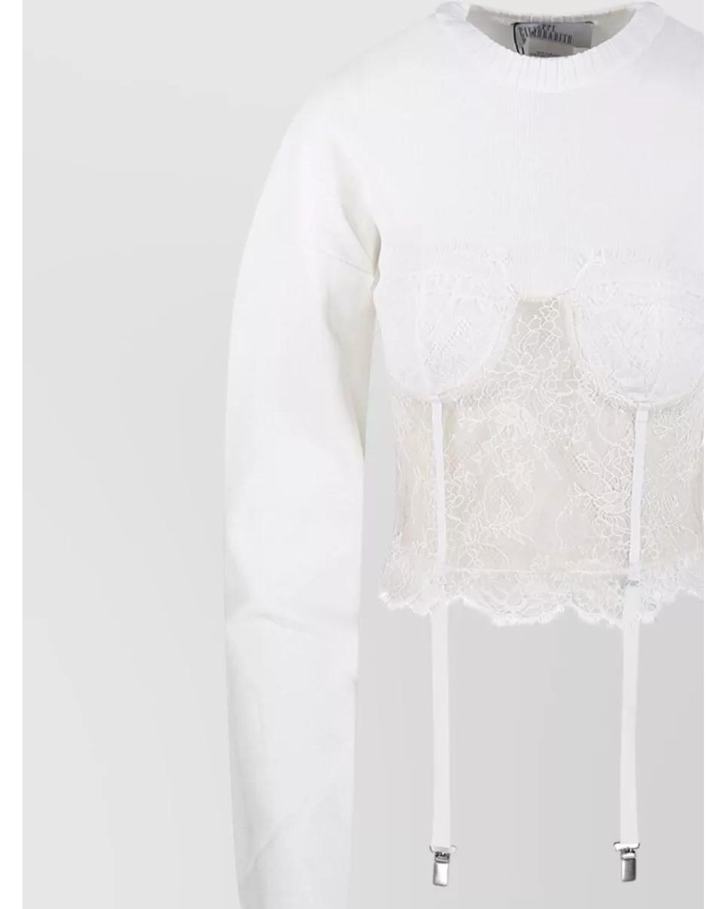 GIUSEPPE DI MORABITO White Sweatshirt