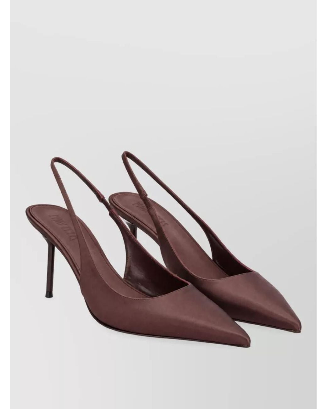 Paris Texas Brown Leather Pumps
