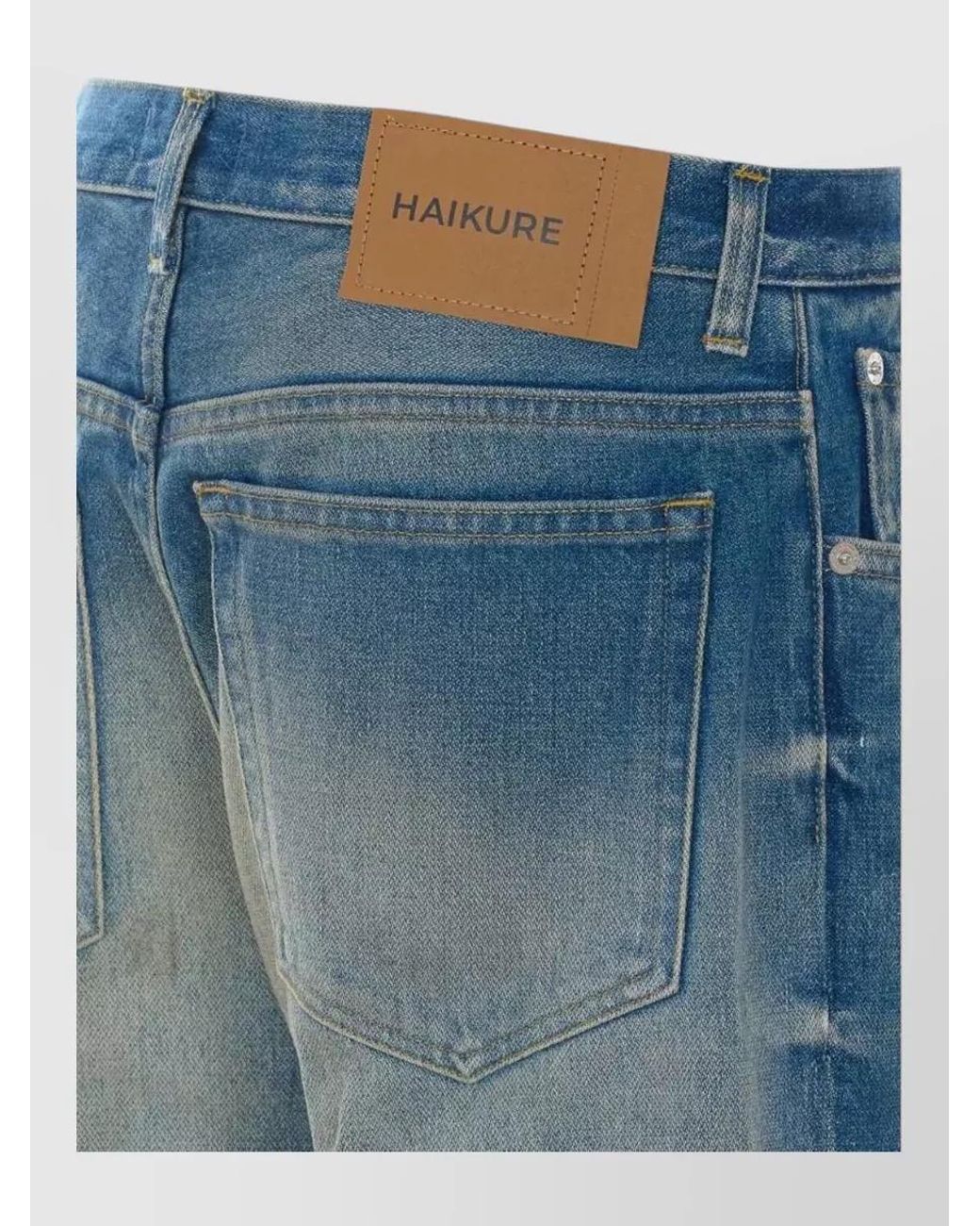 Haikure Blue Clara Wide-Leg Jeans