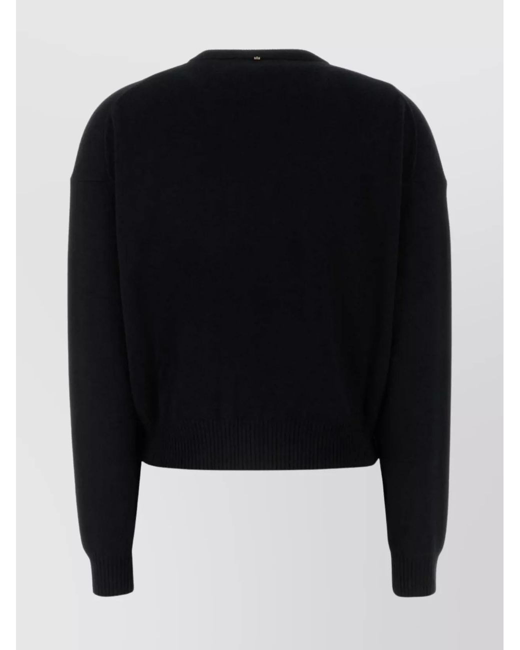 Sportmax Blue Cashmere Wool Sweatshirt