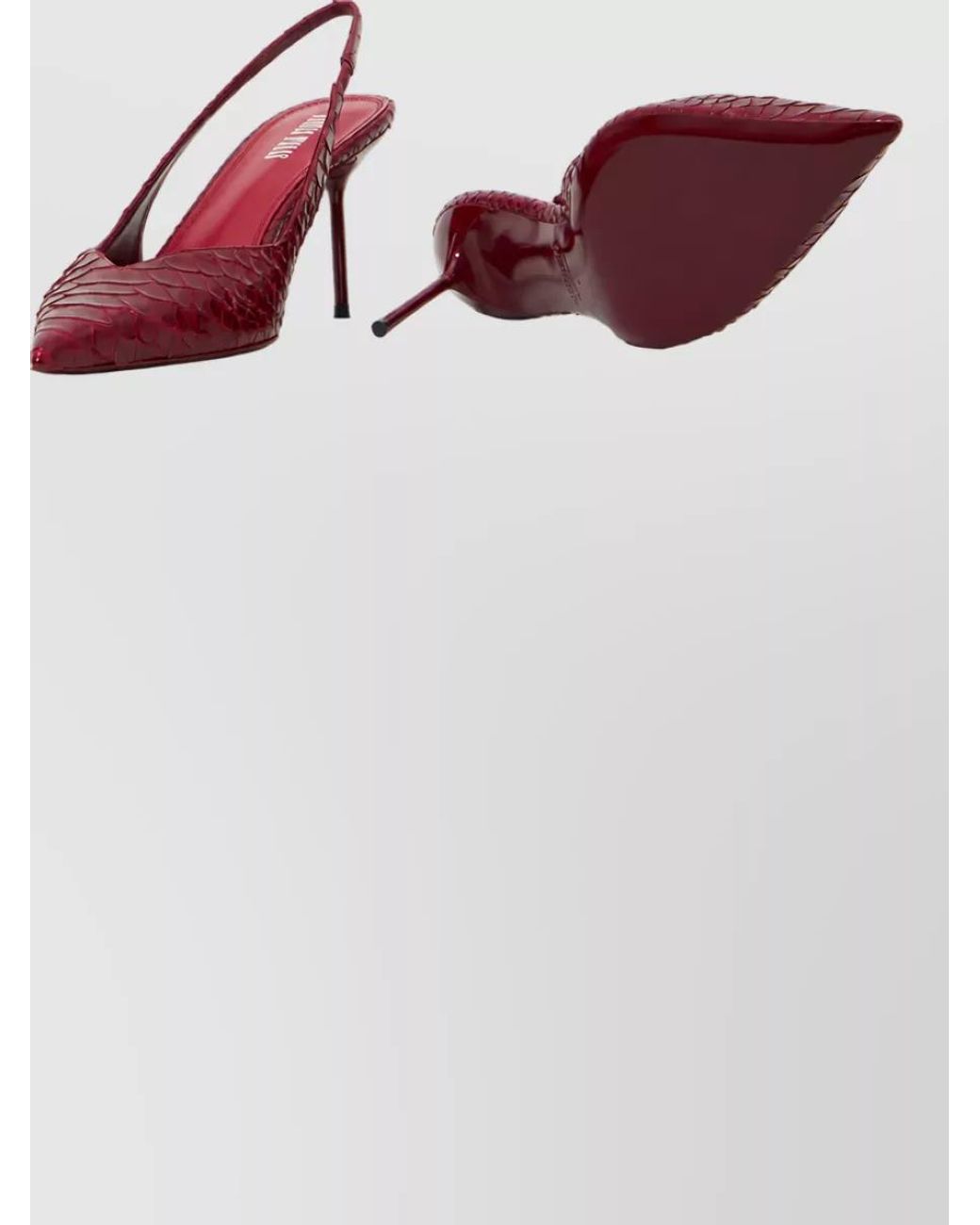 Paris Texas Pink Leather Slingback Mules
