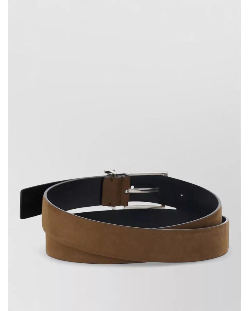 Tom Ford Brown Suede Belt