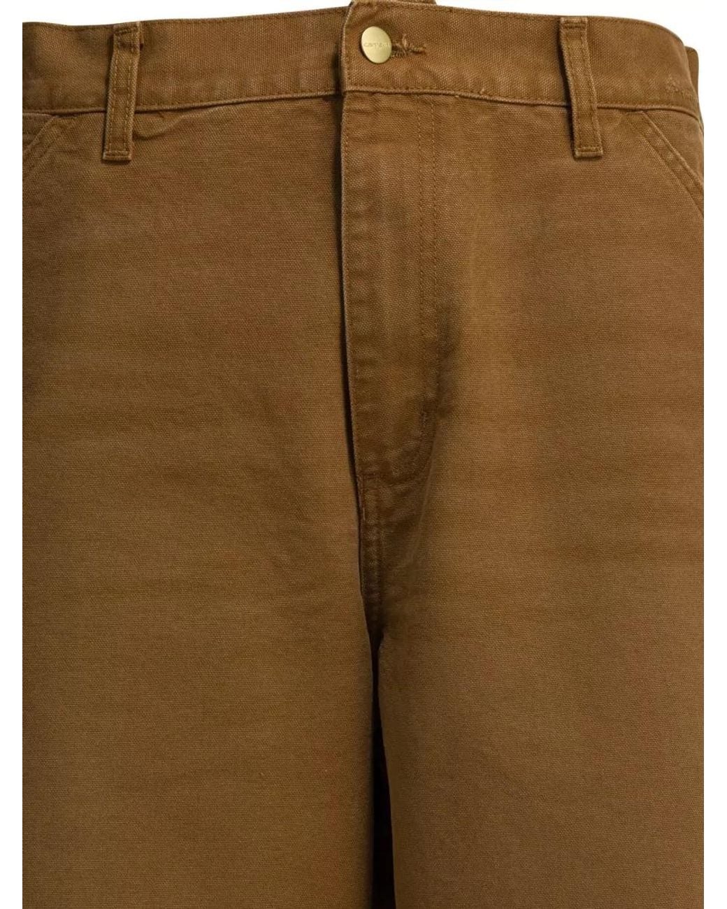 Carhartt Natural Cotton Straight-Leg Trousers for men