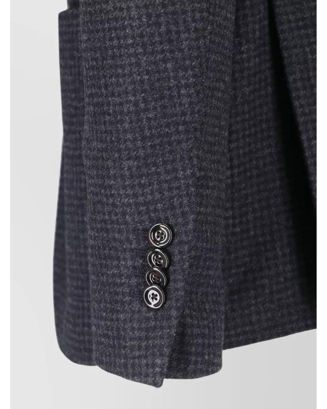 Lardini Blue Cotton Single-Breasted Suit Jacket for men