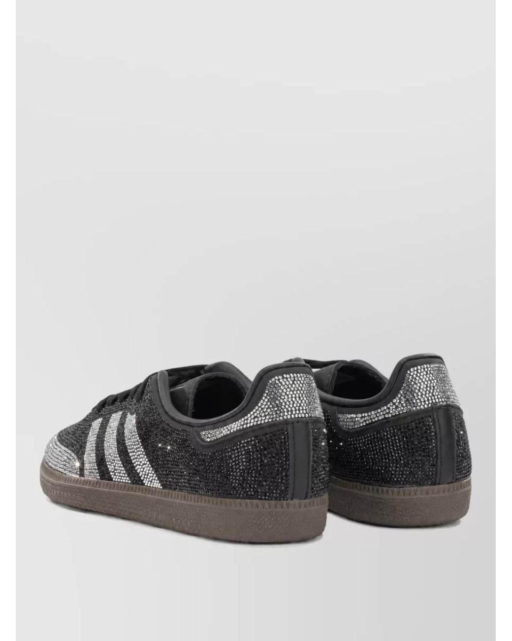 Adidas Originals Black Fabric Low-Top Sneakers
