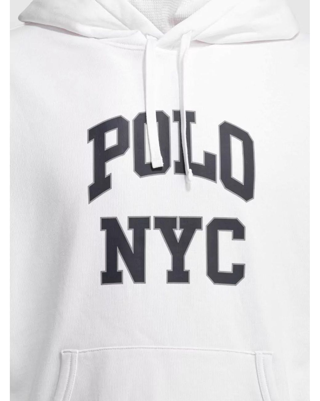 Polo Ralph Lauren Gray Cotton Logo Hoodie for men